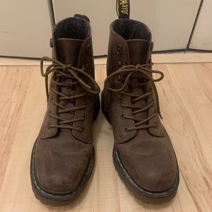 Brown Dr. Martens